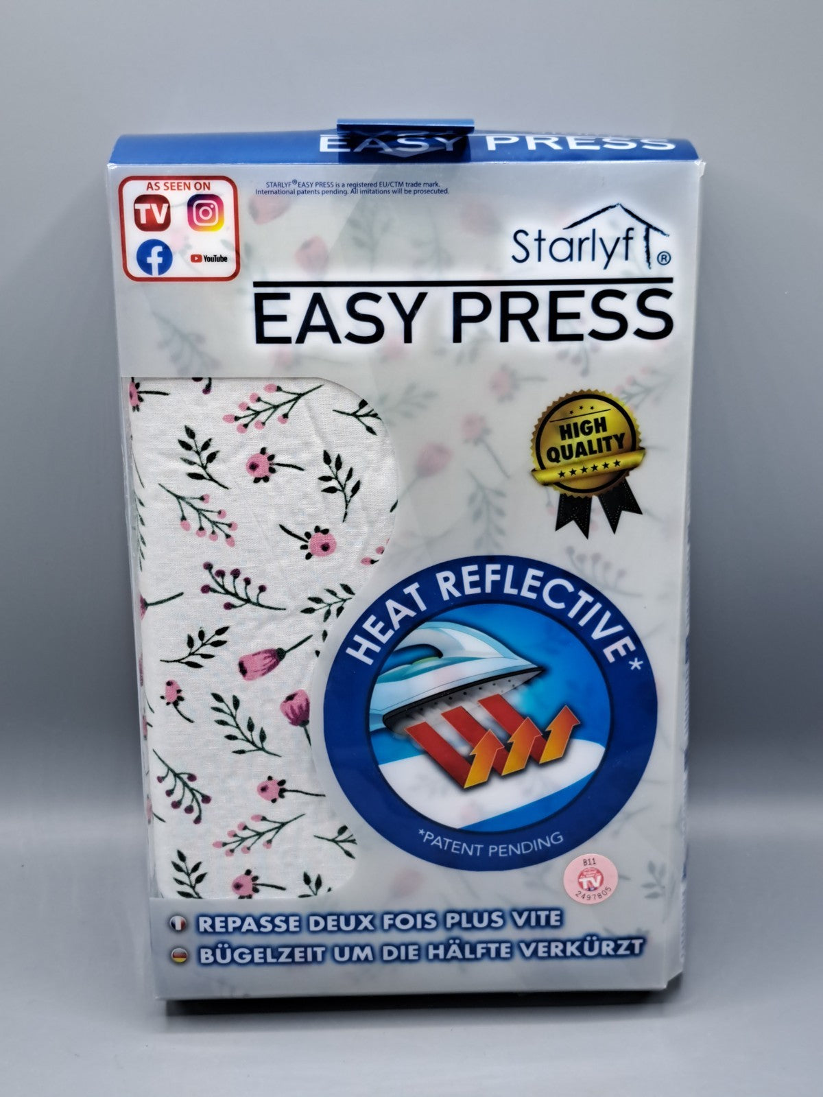 Starlyf Easy Press, Bügelbrettbezug