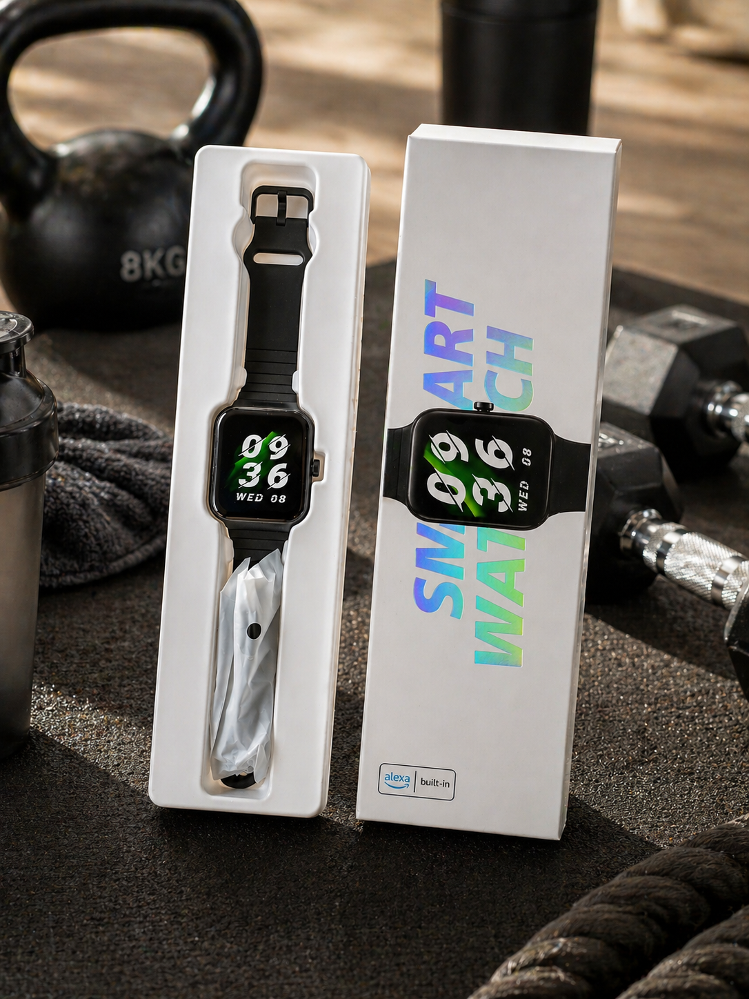 PARSONVER IDW15 Smartwatch Bluetooth Telefonie 5ATM wasserdicht HD Display