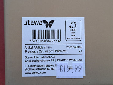 Stewo Geschenkbox, Hochwertig, 33x24 cm, Weihnachten