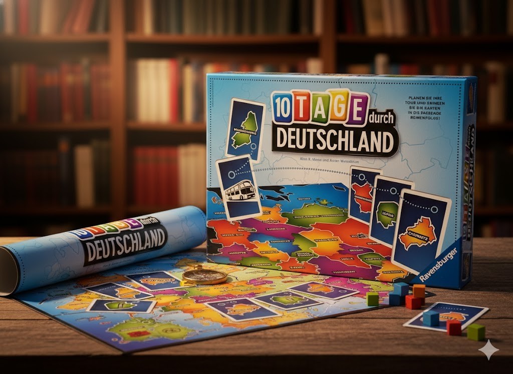 Ravensburger 10 Tage durch Deutschland, Familienspiel