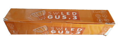 5x Luxari LED GU5.3 MR16 5W 420lm 2700K Warmweiß 38° Spot 12V HA35