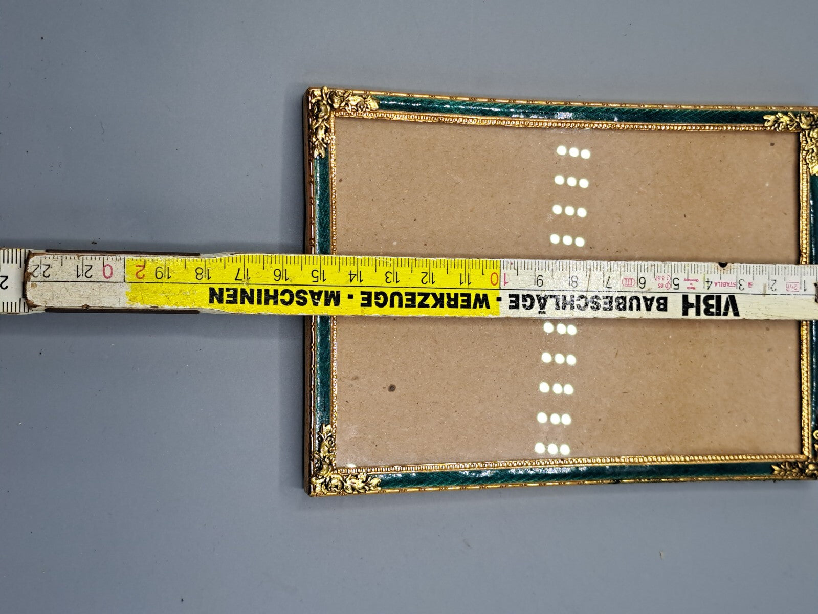 Alter Bilderrahmen, Antiquität, Goldrand, Hingucker 15cm