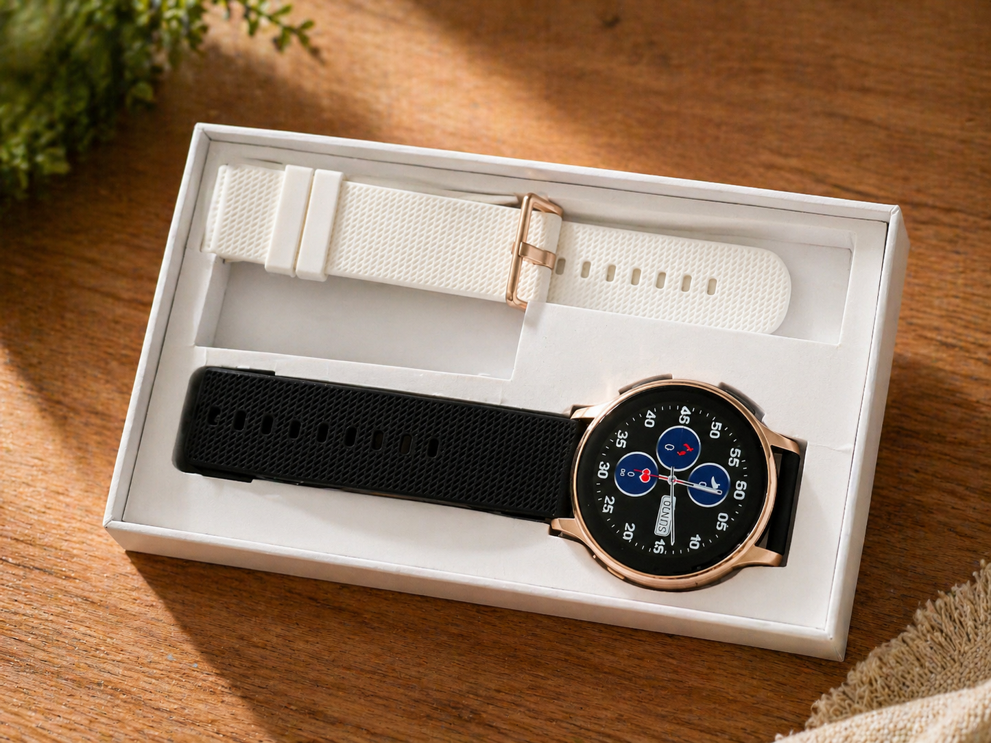 Nemheng Smartwatch Android iOS Fitness Uhr Tracker Puls Bluetooth