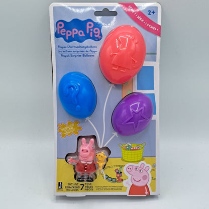 Peppa Pig Überraschungsballons - 1 Spielfigur und 3 Ballons Serie 1 - Spielzeug