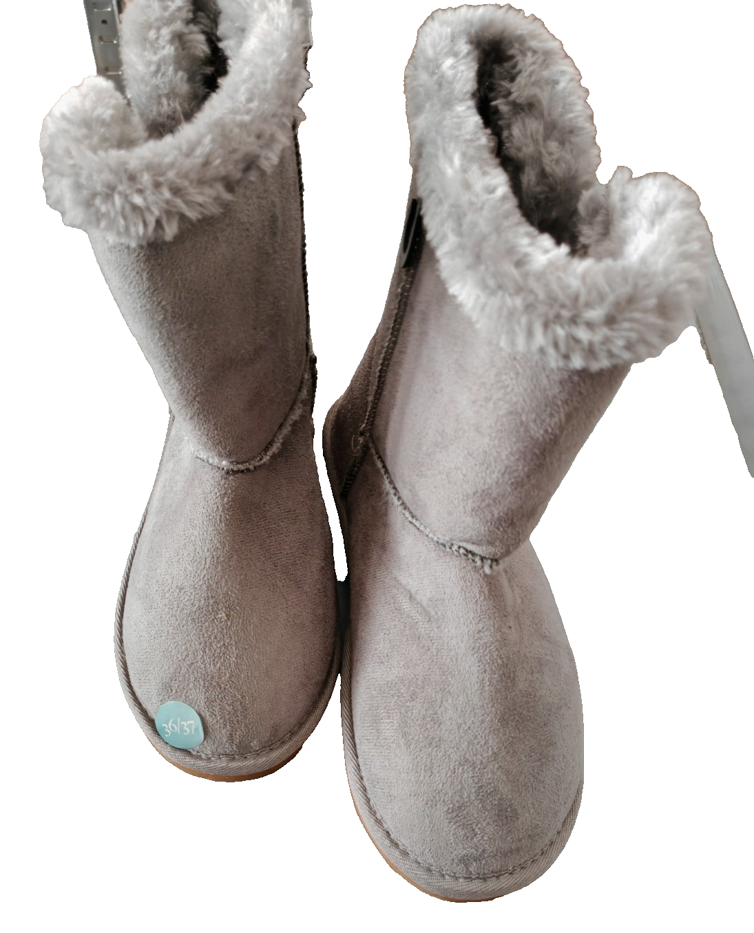 Sorbetto Accessori Stiefel Gr. 36-37 Grau Gefüttert Winterboots Quercia G2