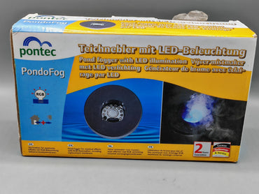Pontec Teichnebler mit LED-Beleuchtung Nebler Teich Deko Wasserspiel