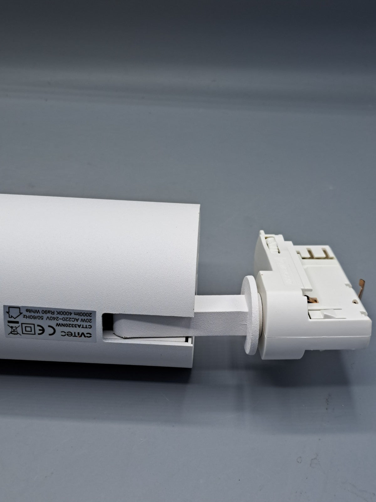 LED-Strahler 12 W für 3-Phasen-Stromschienensysteme CVITEC CTTA3320NW