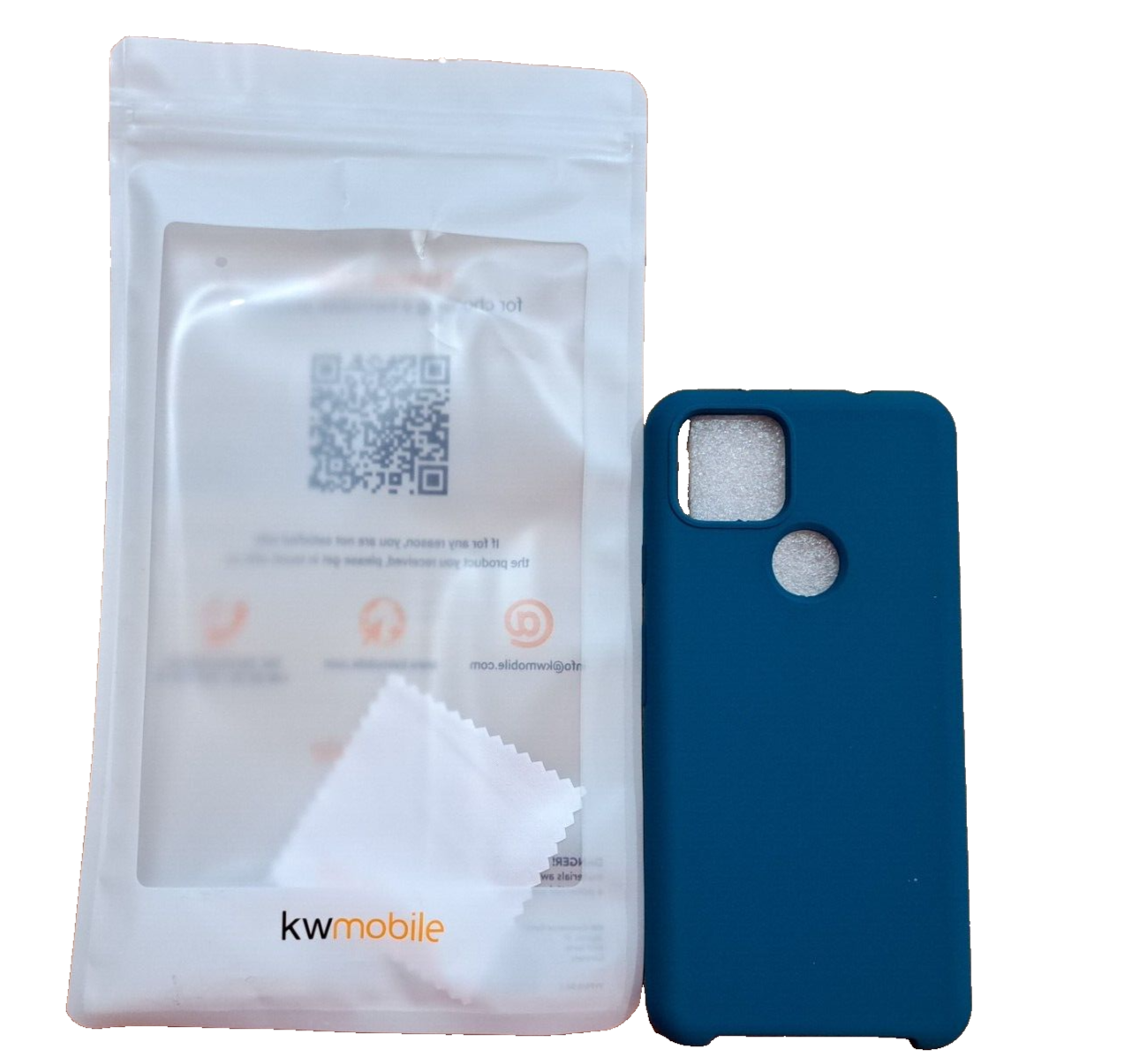 kwmobile Gummierte TPU Hülle für Google Pixel 5a 5G, Farbe Teal Matte, Case