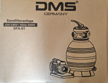DMS SFA-01 Sandfilter Sandfilteranlage Sandfilter System Poolfilter Filterkessel