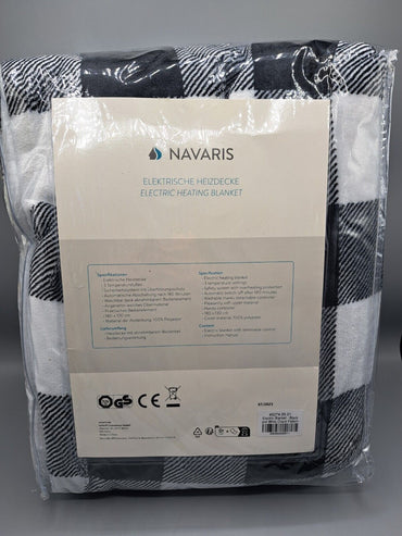 Navaris Elektrische Heizdecke, 180x130 cm