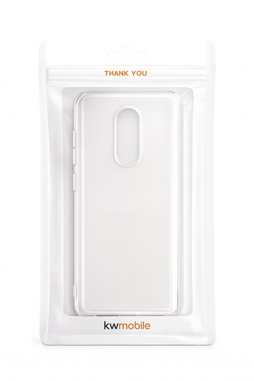 kwmobile Crystal TPU Hülle Transparent für Alcatel A3 XL Silikon Case Schutz A7