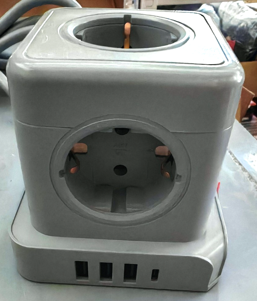 Power Magic Cube Steckdosenleiste USB USB-C Mehrfachsteckdose Würfel A2