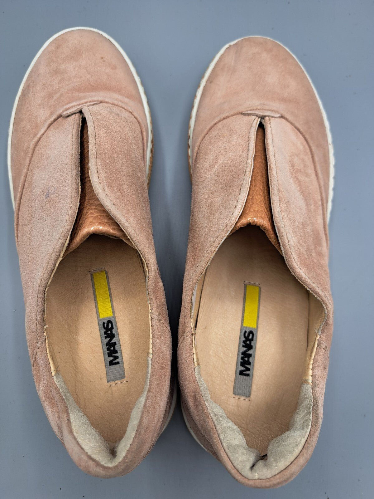 Manas Damenschuhe Größe 37 Damen Halbschuhe Komfort Elegant Braun