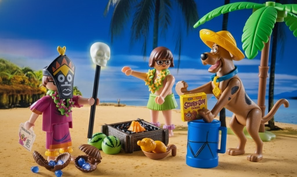 PLAYMOBIL 70707 SCOOBY-DOO Abenteuer mit Witch Doctor 46 Teile Velma D5