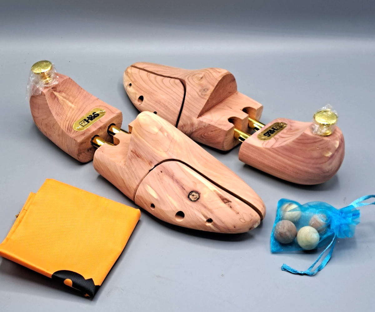 H&S 1 Paar Schuhspanner 43-44, Holz