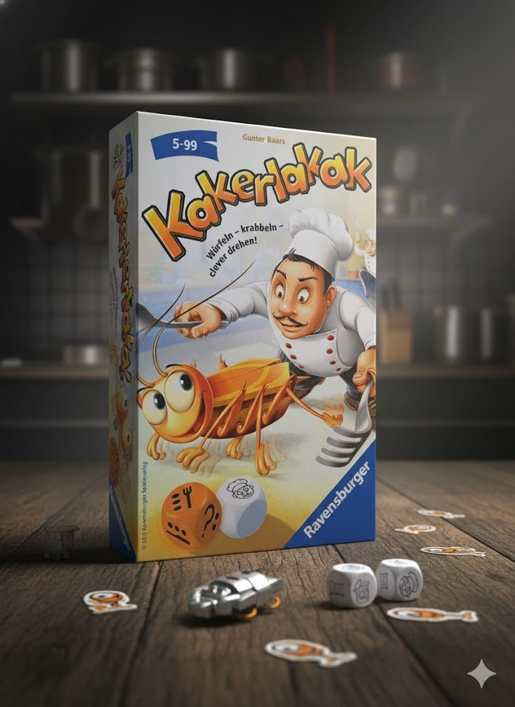 Ravensburger Kakerlakak, Brettspiel