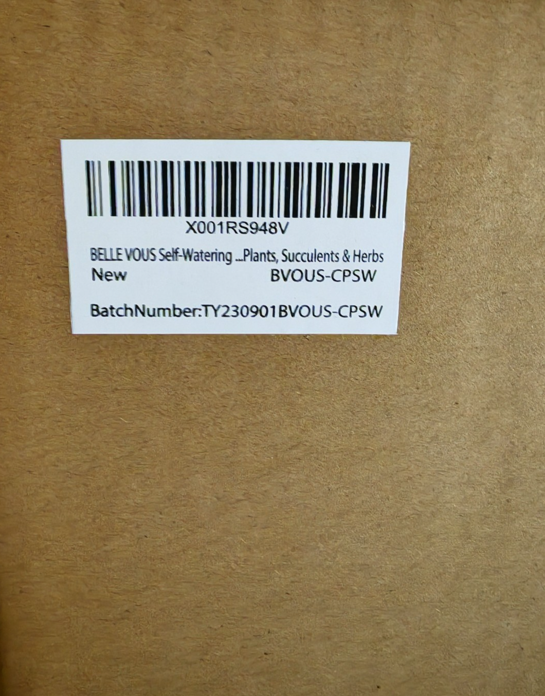 Belle Vous Blumentopf Terrakotta 15,5cm Bewässerungssystem Keramik Topf B-08