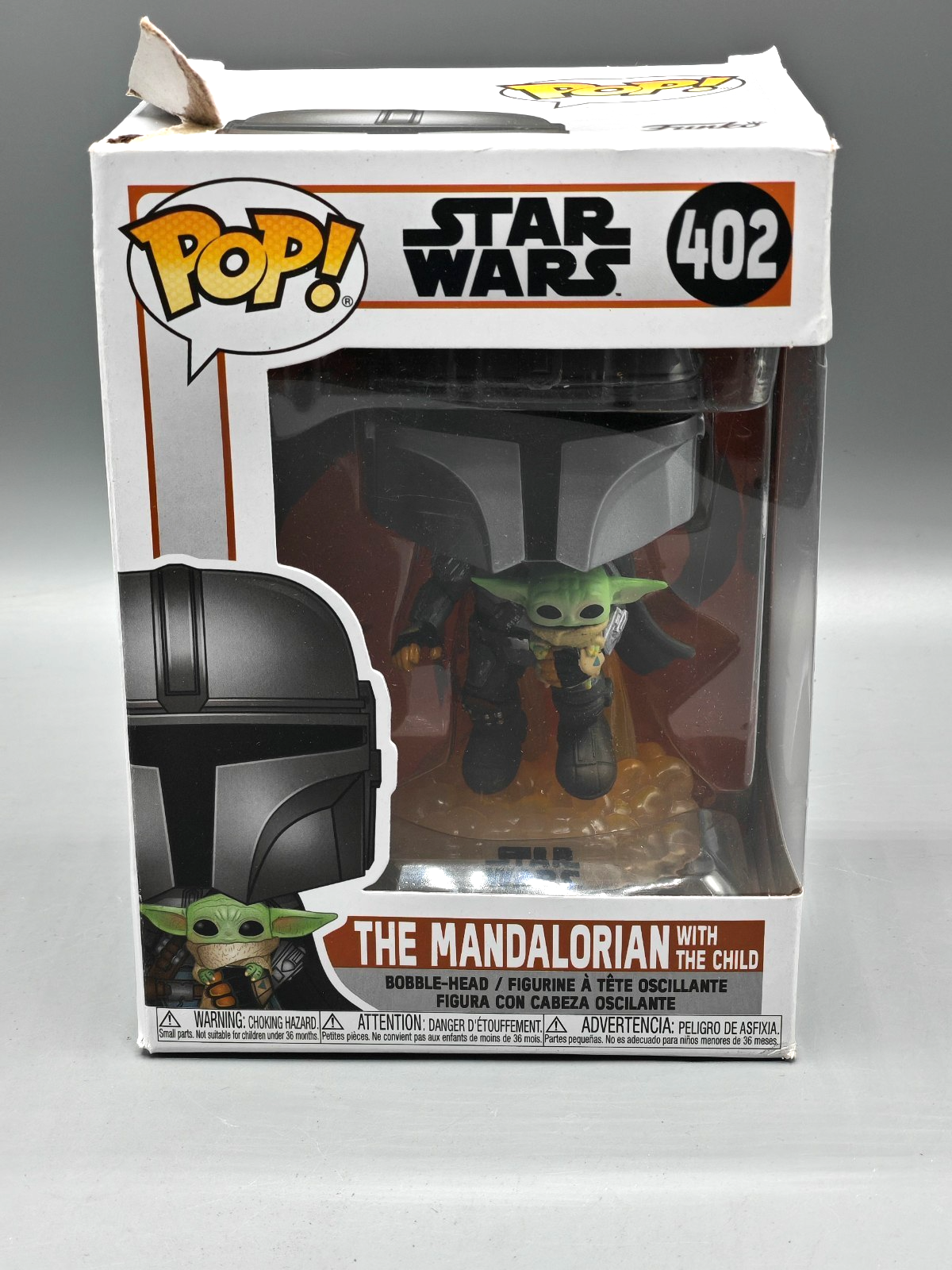 Funko POP Star Wars – The Mandalorian mit The Child (Baby Yoda) Figur
