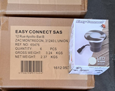 Easy Connect LED Lampe 65476, Gartenlampe, Bodeneinbaulampe