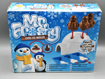 Mr Frosty Schoko-Eisbereiter Retro Eismaschine Schneeemann Spielzeug Kinder