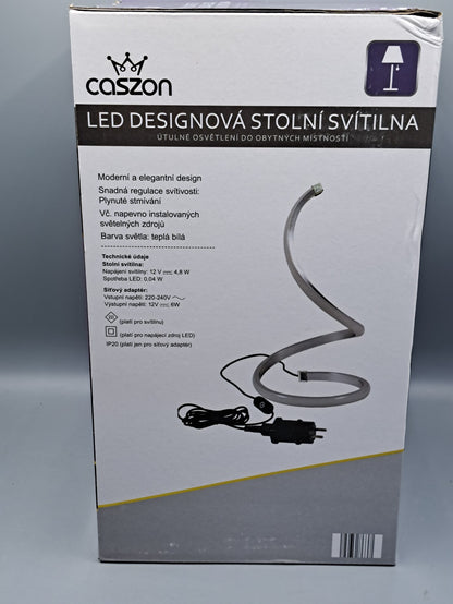 Caszon LED Design Tischleuchte dimmbar warmweiß Nachttischlampe modern
