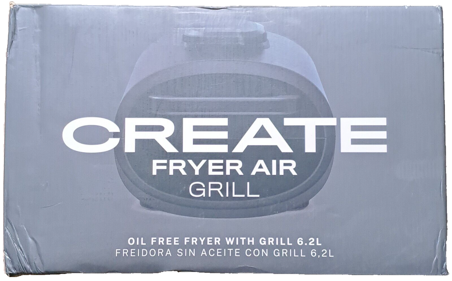 Create Fryer Air Grill Oil Free Fryer mit Grill 6,3L, Sehr gut erhalten