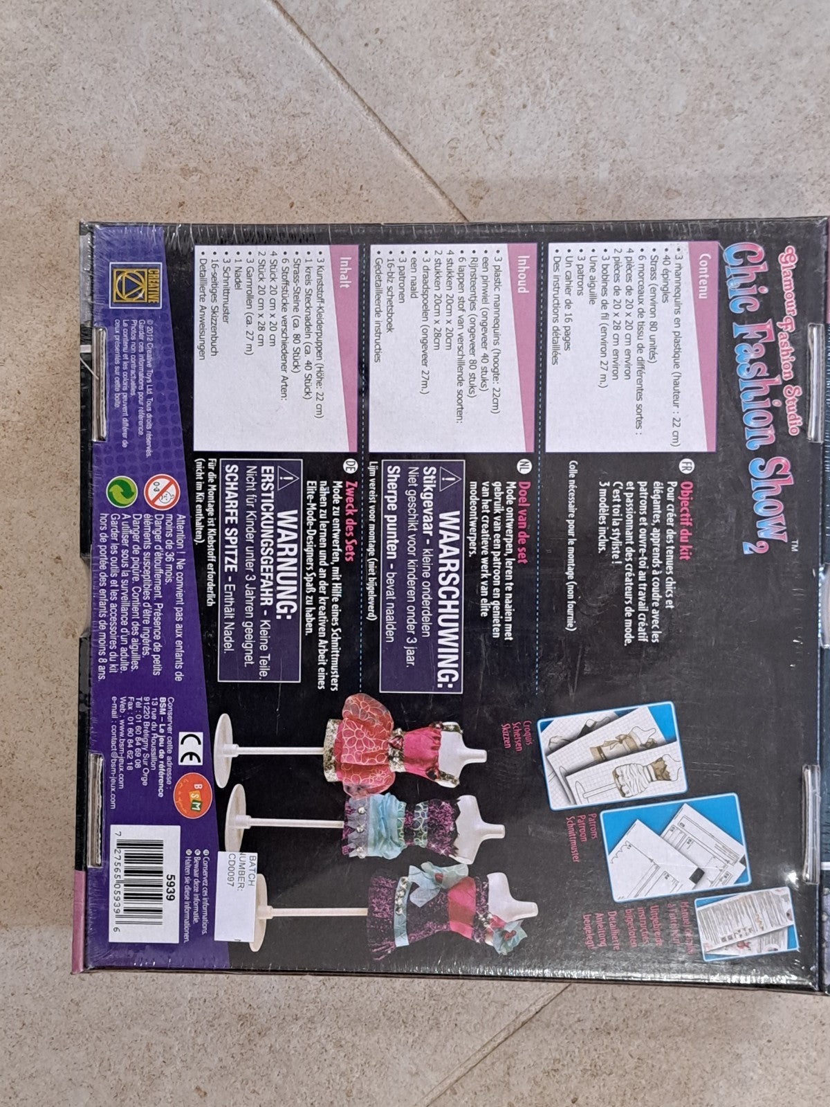 Creative Chic Fashion Show 2, Entwerfe deine Puppenkleider