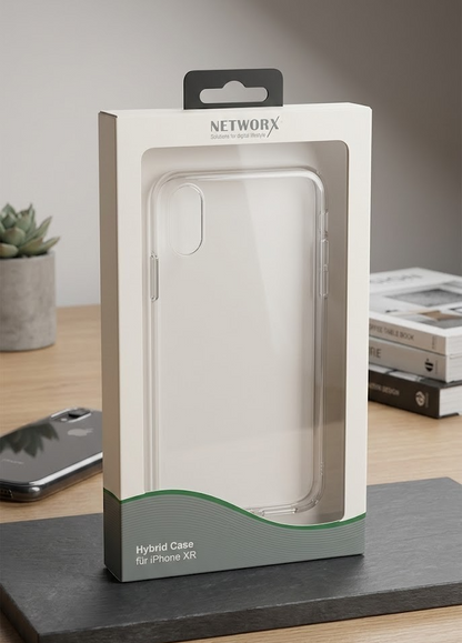 Networx Hybrid Case Transparent Schutzhülle für iPhone XR