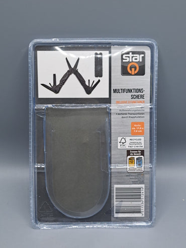 StarQ Multifunktionsschere, 8 Funktionen, Ohne Tasche
