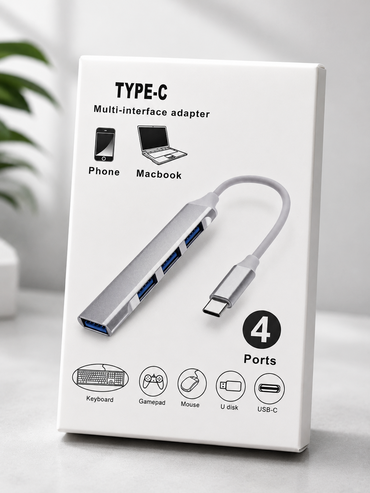 Amazon Type-C Multi Interface Adapter 4 Ports USB Hub HDMI Netzwerk