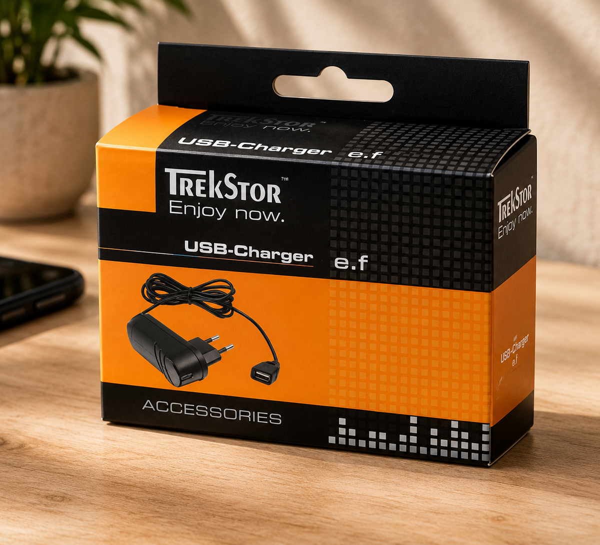 TrekStor Ladegerät Schnellladegerät USB Netzteil Ladeadapter USB Verlängerung A5