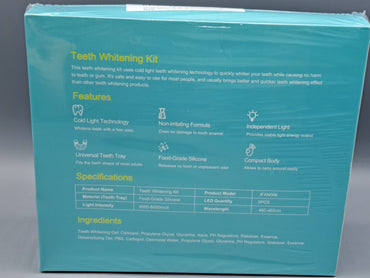 Teeth Whitening Kit, Qunler Bleaching zähne set Zahnaufhellung bleaching set-Zah