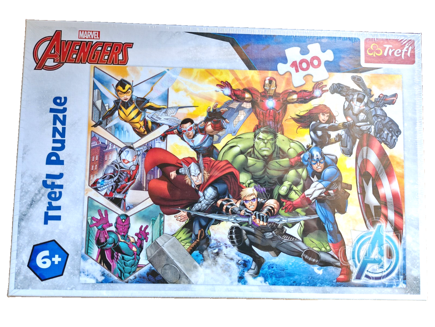 Trefl Marvel Avengers Puzzle 100 Teile Kinderpuzzle Superhelden ab 5 Jahren D7