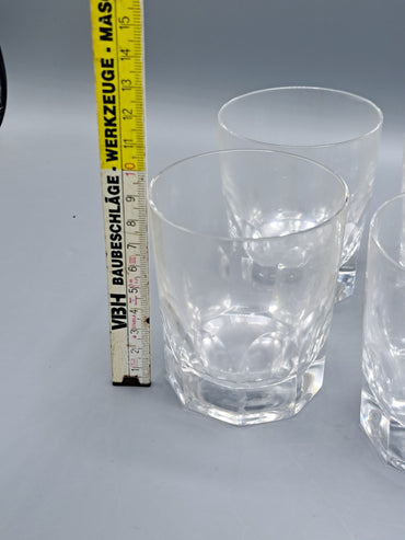 Antiqutät, Mundgelasenes Glas, Handgefertigt, 6 Stück, 10 cm hoch