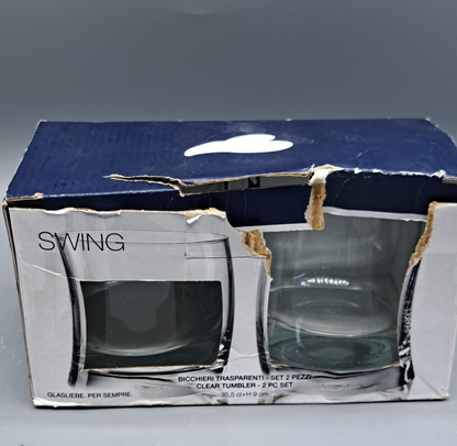 Leonardo SWING 2er Set Gläser 35,5cl Trinkgläser klar transparent Glas