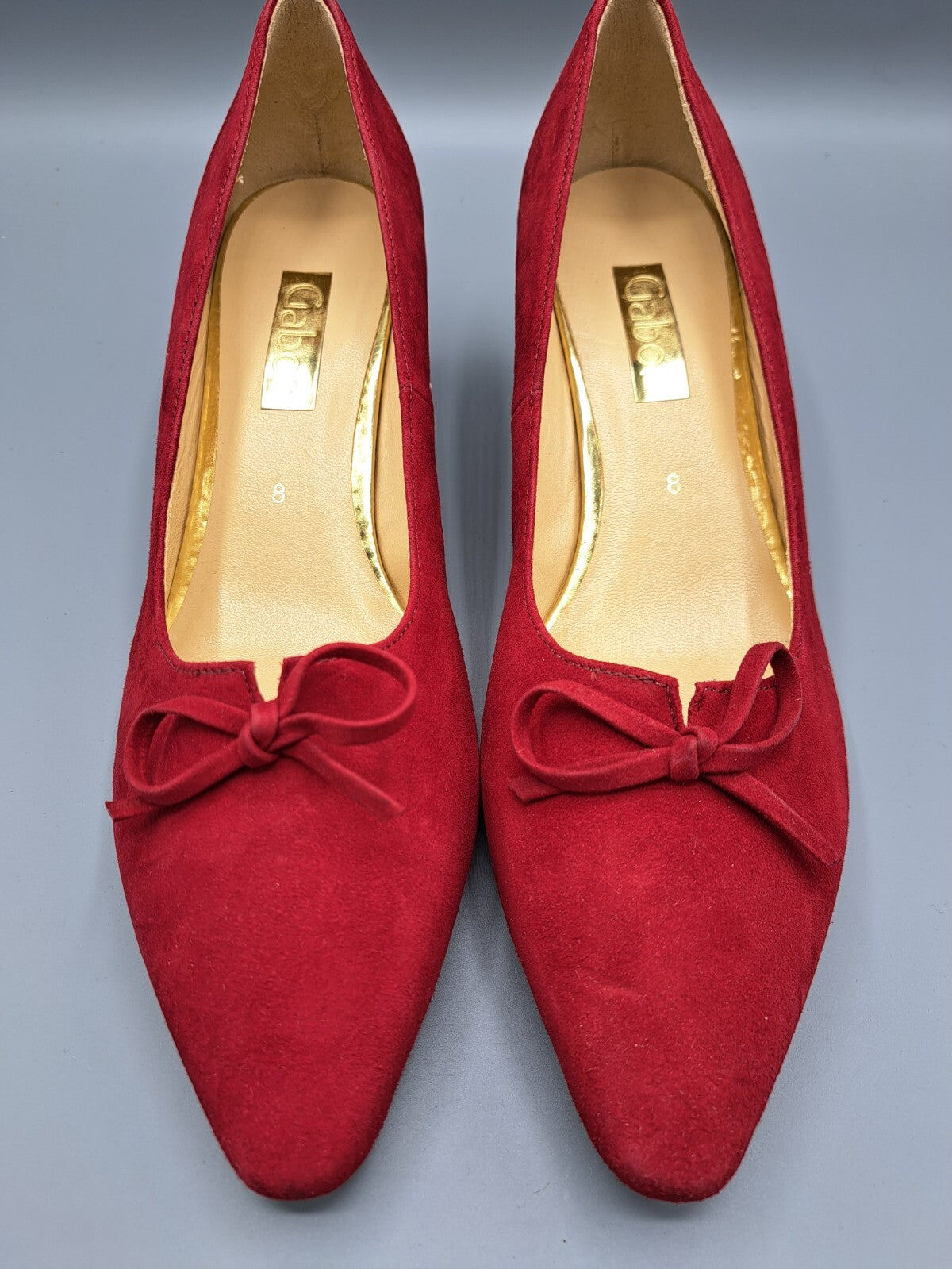 Gabor Damenschuhe, Rot, Elegant, Größe 42