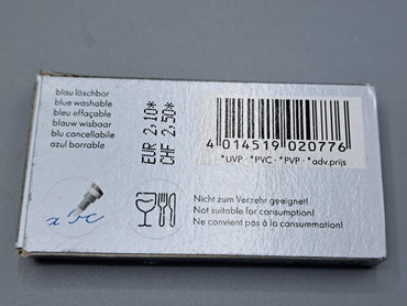 Lamy T10 Tintenpatronen, Blau, Löschbar, 8 Pack