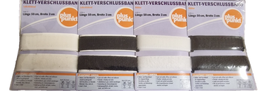 Pluspunkt Super Packung Klettverschlussband, 8 Stück