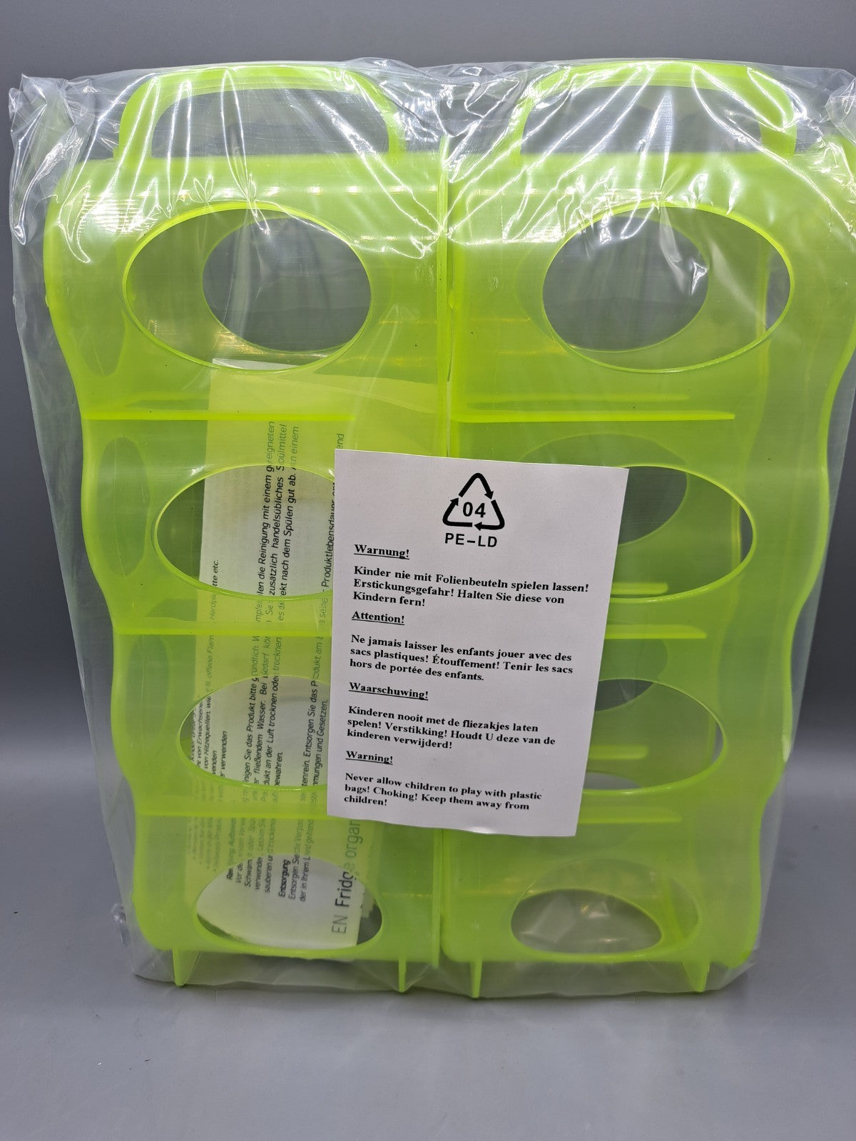 Kühlschrank Organizer 2er Set Flaschenhalter Tubenhalter Kühlschrank Ordnung B7