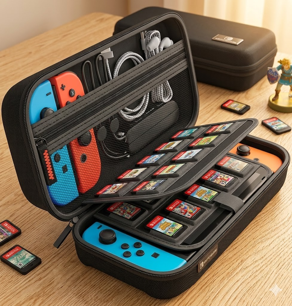 Vendfine Nintendo Switch Tasche Schutztasche Case Neu