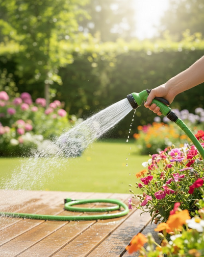 Navaris Flexibler Gartenschlauch 10-30m Bewässerung Wasserschlauch
