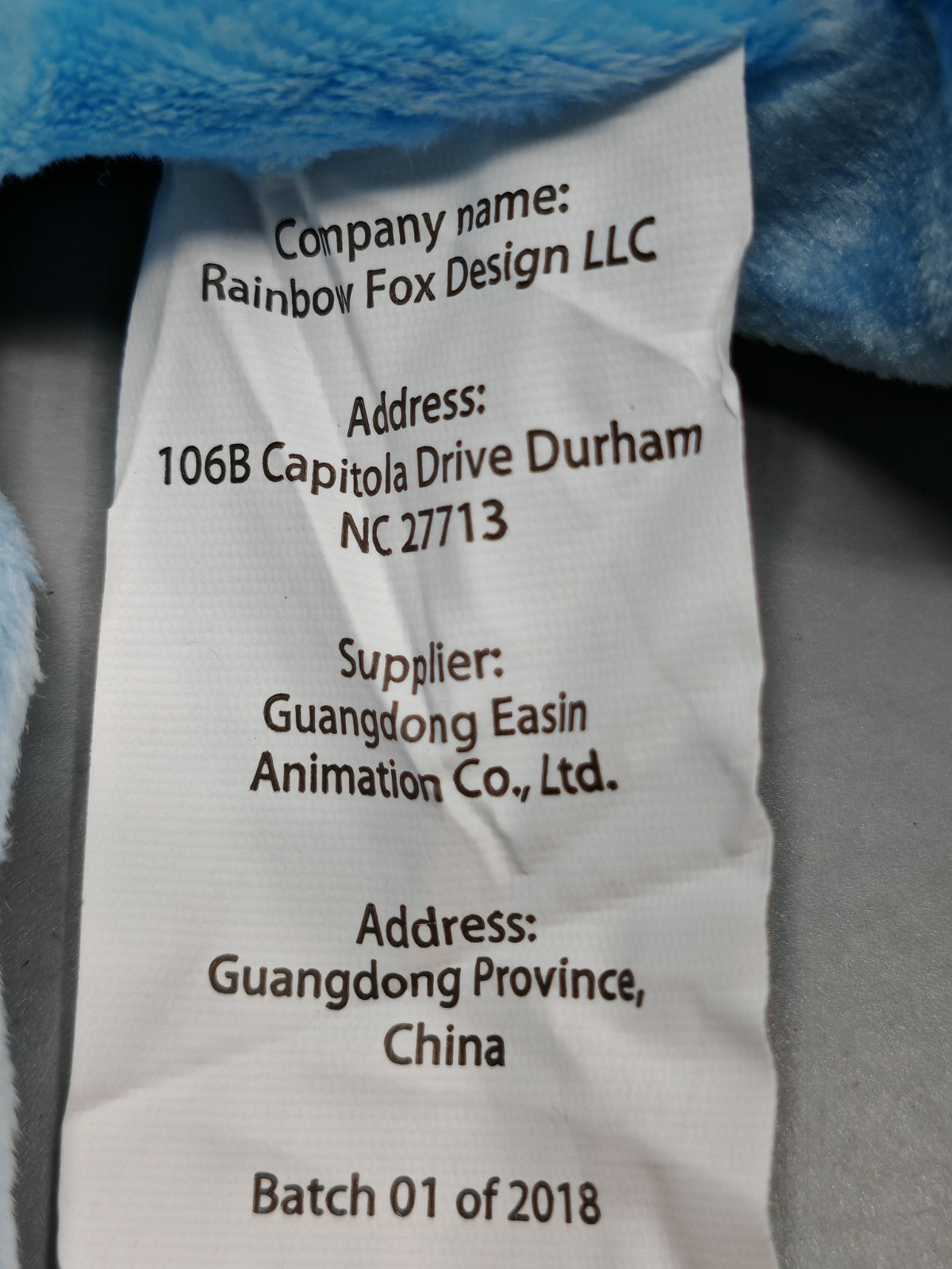 Rainbow Design Kuscheltier Elefant Plüschtier Stofftier