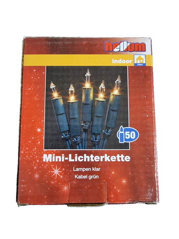 Hellum Mini-Lichterkette 50 Kerzen