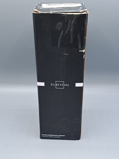 Silberthal Thermo Kaffeebecher Schwarz Matt