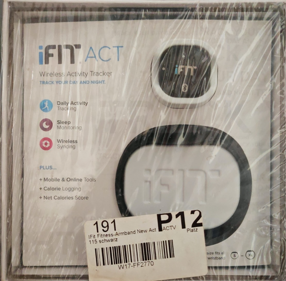 iFit Act ACTV115 Wireless Activity Tracker Fitness Tracker Schrittzähler Arm A8