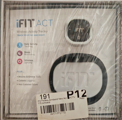 iFit Act ACTV115 Wireless Activity Tracker Fitness Tracker Schrittzähler Arm A8