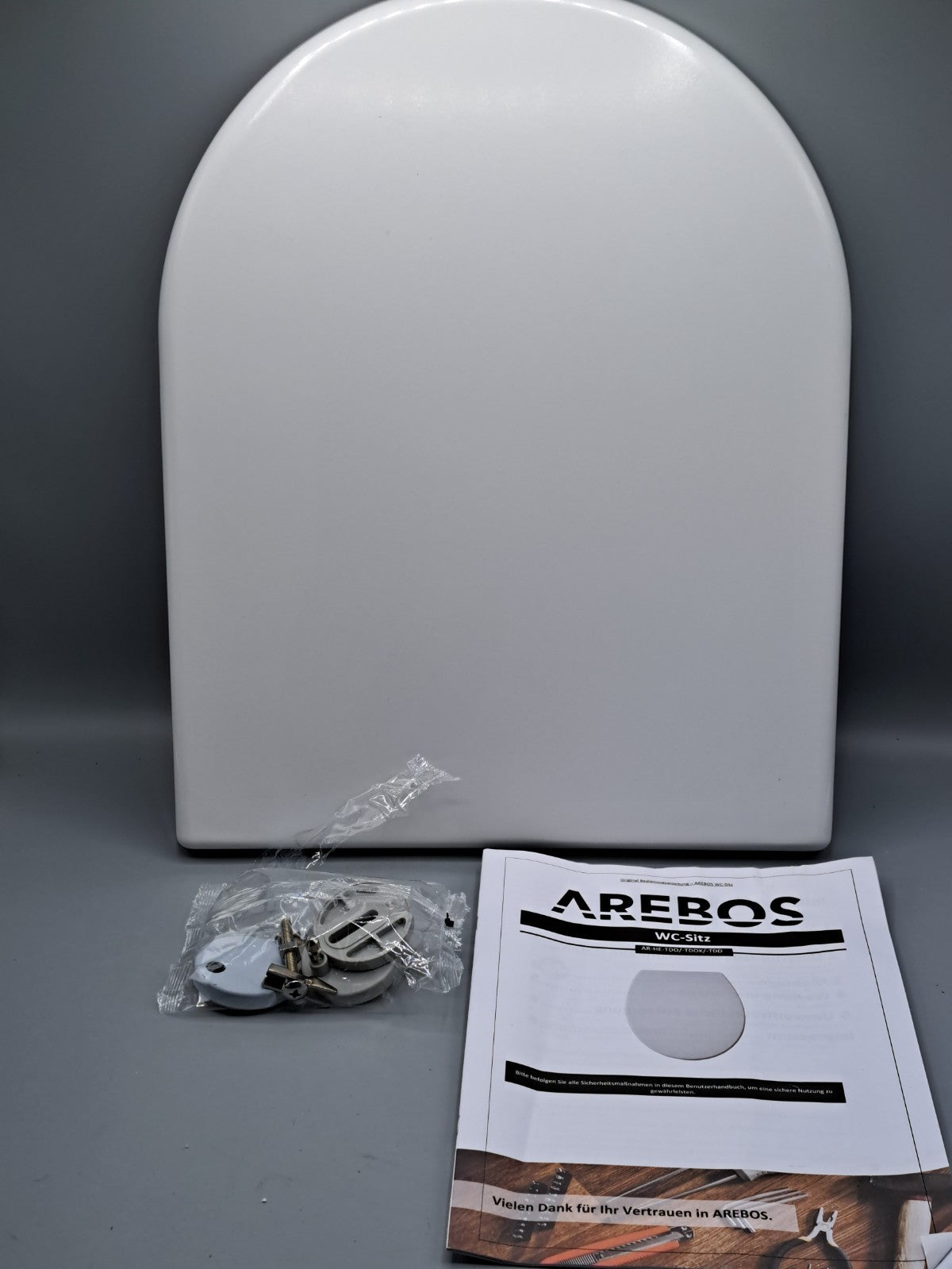 Arebos WC-Sitz AR-HE-TD0, D-Form