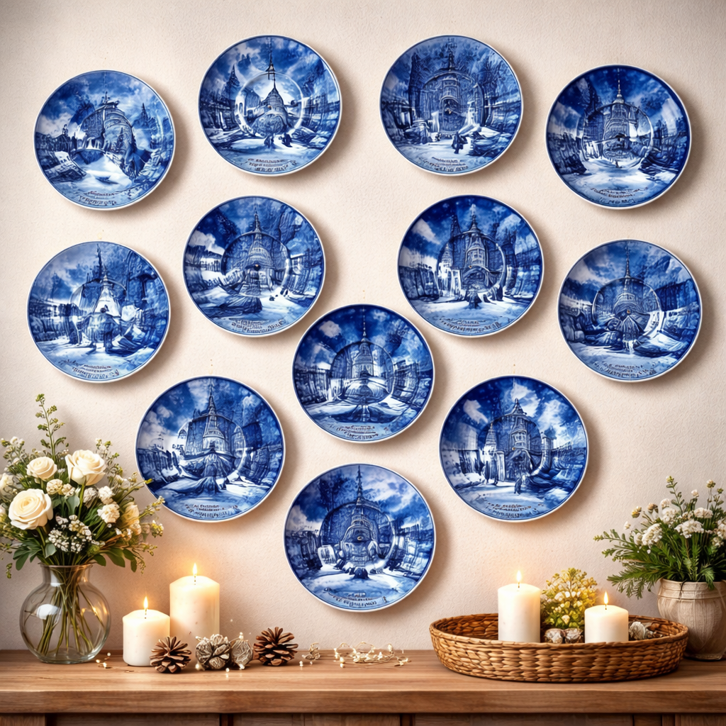 Berlin Design Sammlerteller Weihnachtsteller 12er Set