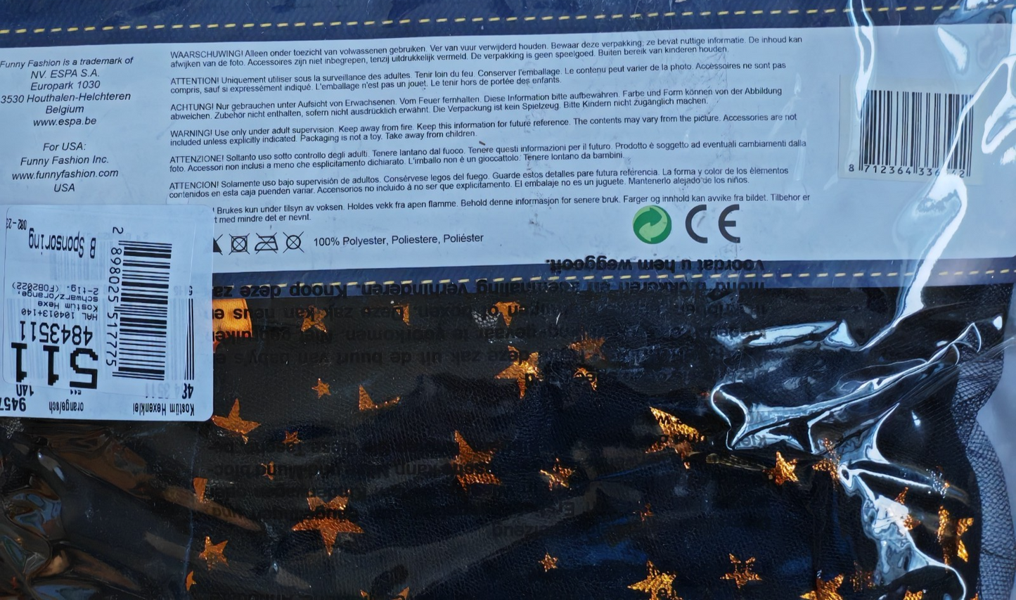 Fantazia Sinister Stella Kinderkostüm Größe 140