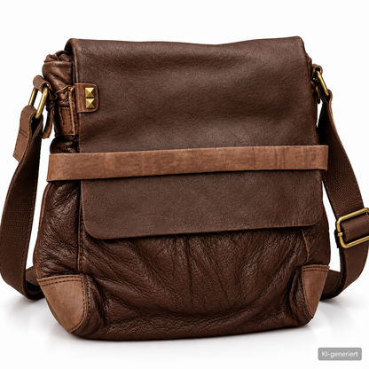 Desiderius Cypress Umhängetasche Leder Dunkelbraun Damen Schultertasche H2
